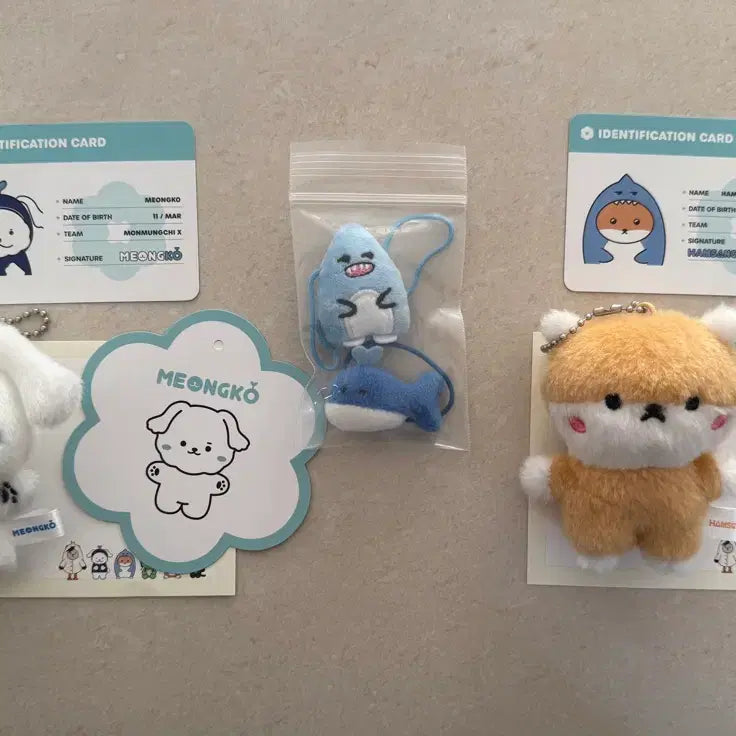 [BUNJANG] Monmungchi X Mongko Mini Mini Doll / [단순개봉/풀구성] 몬뭉치엑스 미니미니 멍꼬