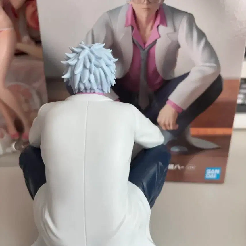[BUNJANG] Gintama Gintoki &amp; Ginpachi 3-Z Noodles Stopper Desktop Figure / 은혼 긴토키 긴파치 은혼 3-Z 누들스토퍼 데스 크탑 피규어