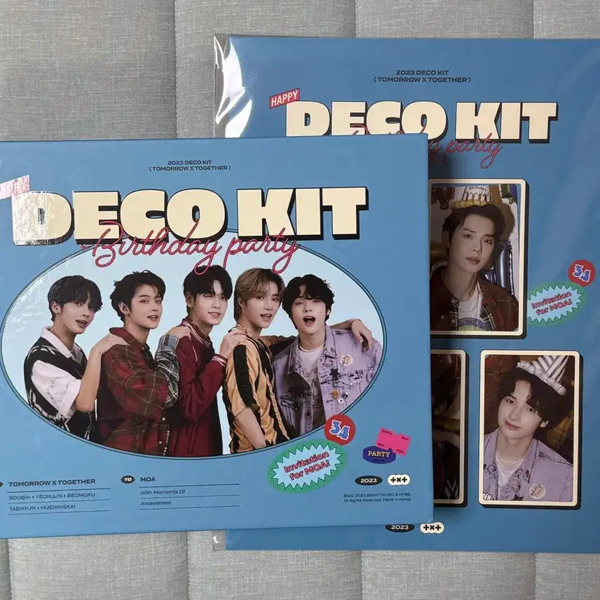 [BUNJANG] TXT DECO Kit + POB / 투바투 데코키트 + 특전 (수빈 연준 범규 태현 휴닝카이)
