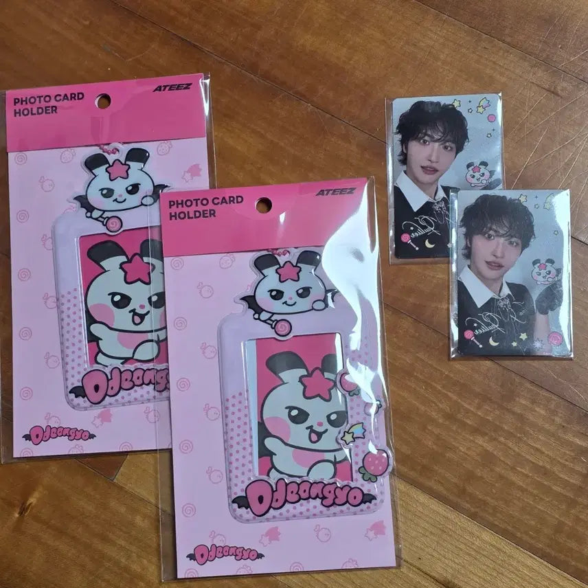 [BUNJANG] MIGHTEEZ ATEEZ Seonghwa Photocard Holder + Photocard / 미국 마이티즈 에이티즈 성화 홀더+포카 새제품