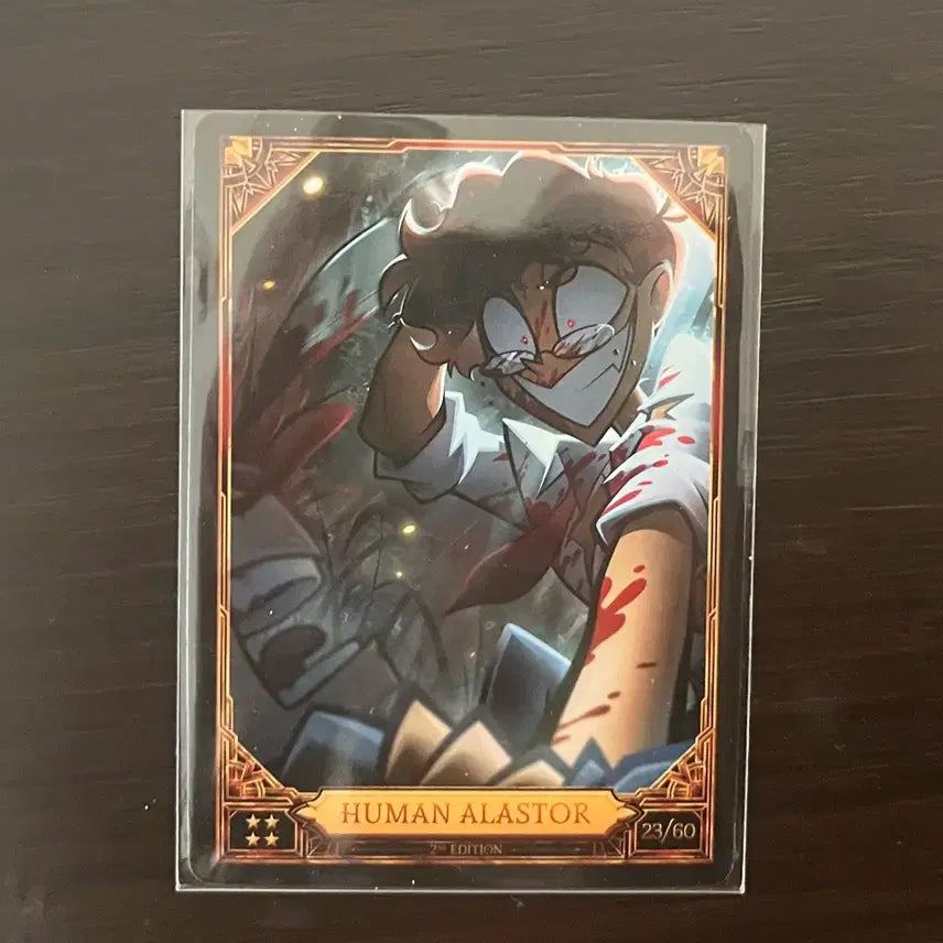 [BUNJANG] Hazbin Hotel Alastor Season 2 Trading Card / [급전]해즈빈호텔 트레카 23번 휴먼 알래스터