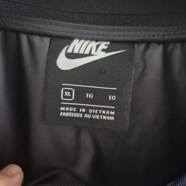 [BUNJANG] Nike World Tour Windbreaker Jacket Black XL / 나이키 블랙 월드투어 바람막이 자켓