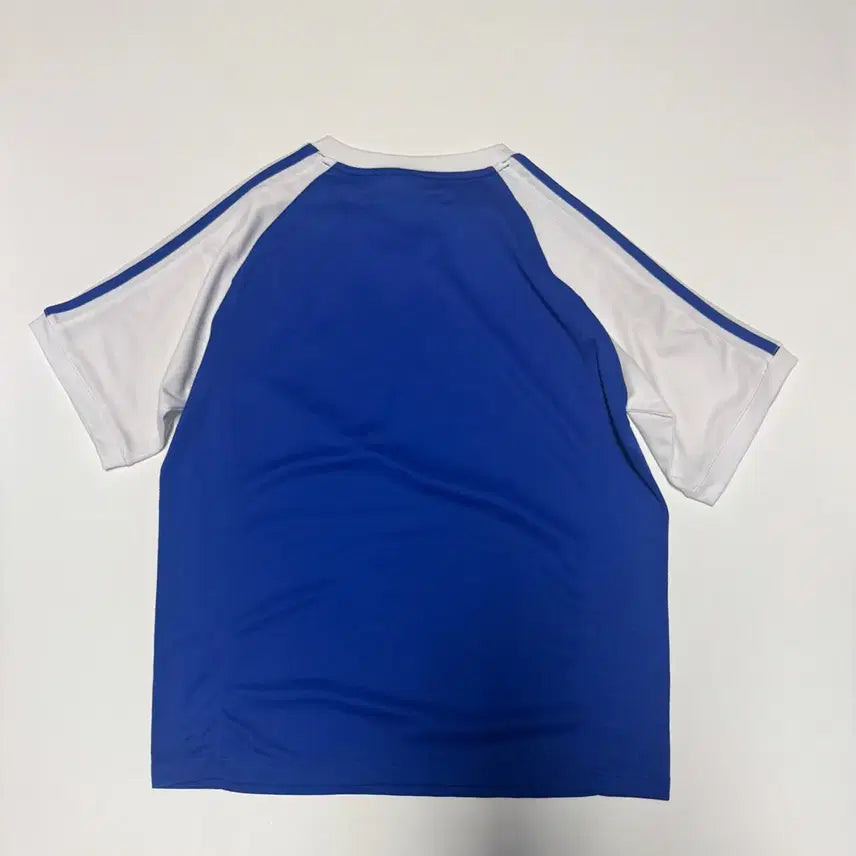 [BUNJANG] Adidas Old School Three-Stripes Track Short Sleeve T-Shirt / 공용 아디다스 올드스쿨 귀여운 삼선 트랙 반팔 티셔츠