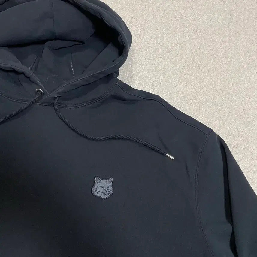 [BUNJANG] Maison Kitsune Fox Head Hoodie Black L / 메종키츠네 폭스헤드 후드티 블랙 L