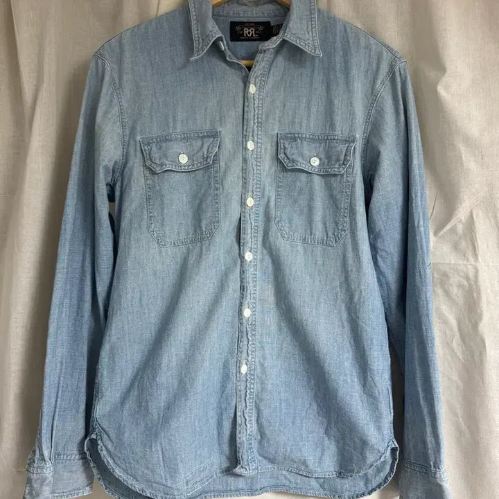 [SOLD OUT] 더블알엘 RRL / 인디고 샴브레이 워크셔츠 / S