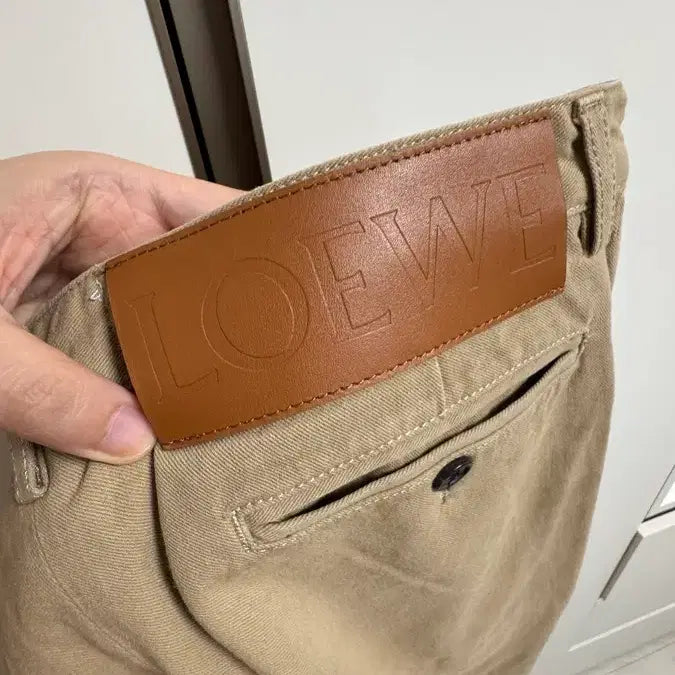 [BUNJANG] Loewe Fisherman Cotton Pants Beige / [46] 로에베 피셔맨 코튼 팬츠 베이지
