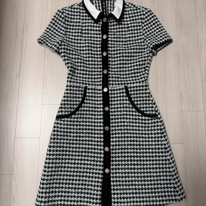 [BUNJANG] Maje Tweed Dress - Guest Look / 마쥬 maje 트위드 원피스 하객룩 S 36사이즈