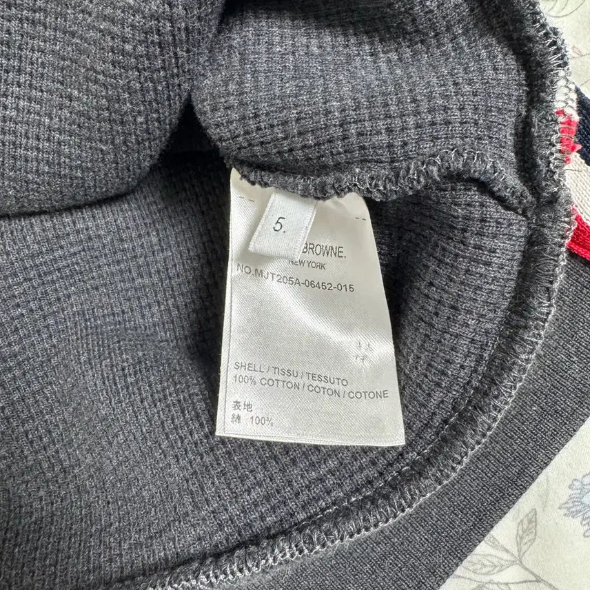 [BUNJANG] Thom Browne Waffle Knit Sweater / 톰브라운 와플 니트 5사이즈