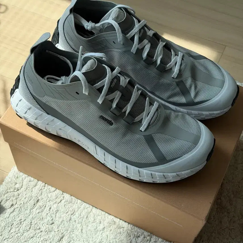 [BUNJANG] NODA x Reigning Champ 001 Heather Grey Sneakers / 노다 x 레이닝 챔프 001 헤더그레이 US 11.5 새상품
