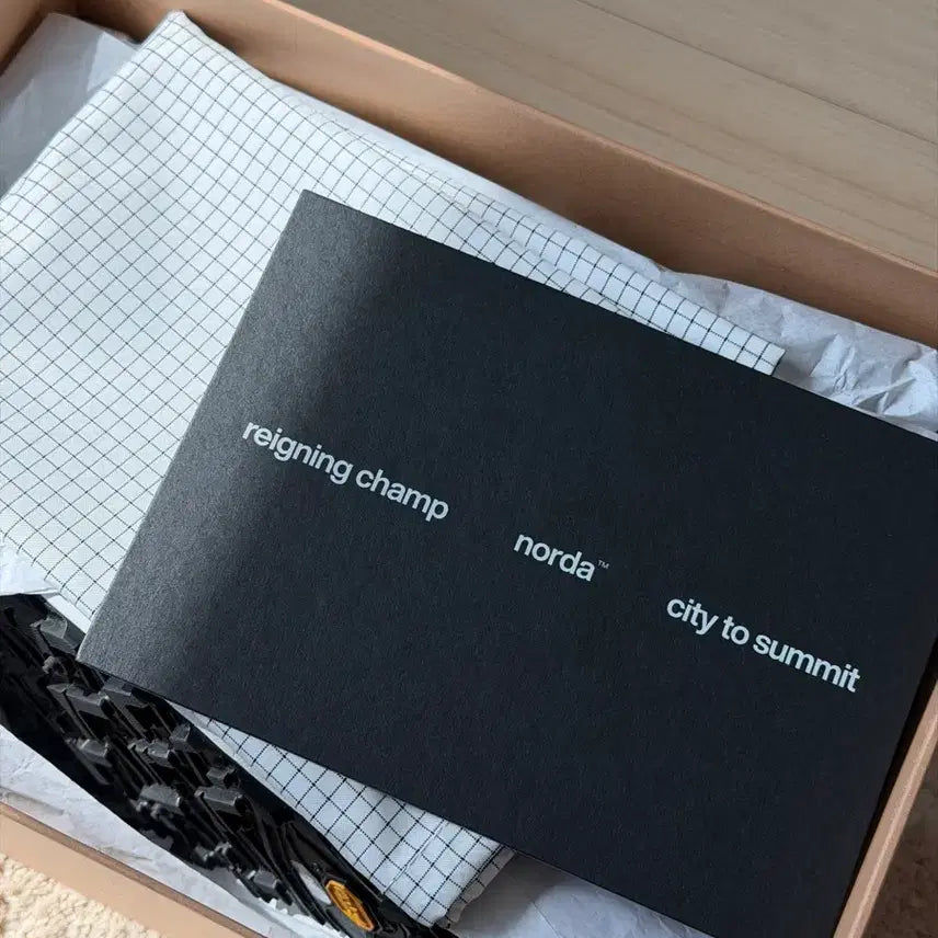 [BUNJANG] NODA x Reigning Champ 001 Heather Grey Sneakers / 노다 x 레이닝 챔프 001 헤더그레이 US 11.5 새상품
