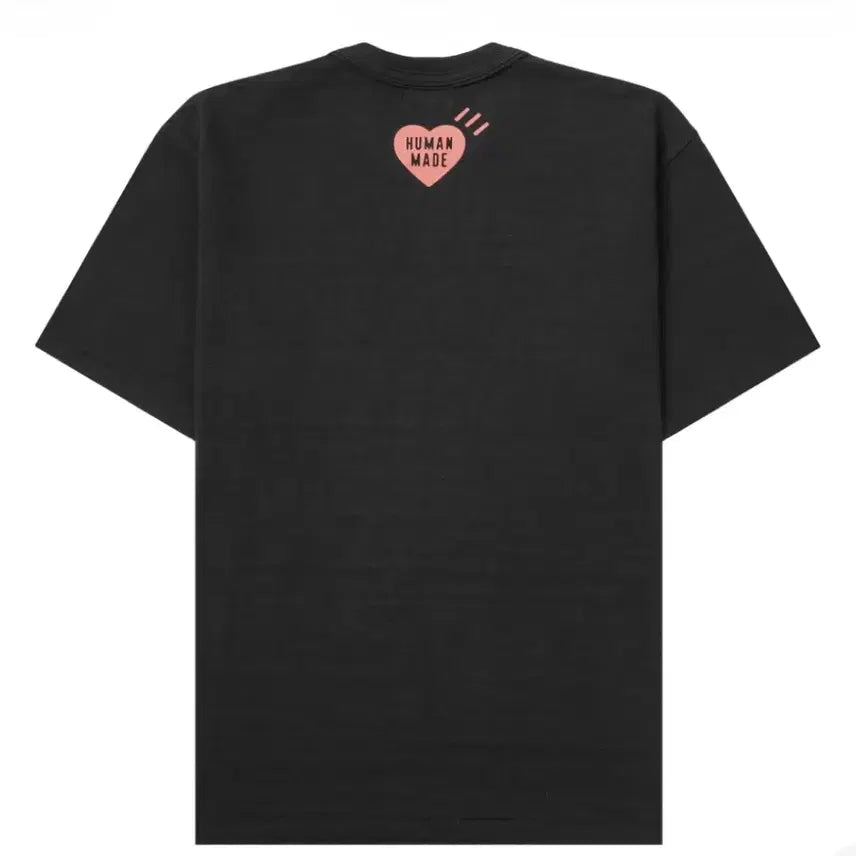 [BUNJANG] Human Made Jindo Dog Graphic T-shirt Black / 휴먼 메이드 애니멀 그래픽 티셔츠 진돗개 블랙 [S]
