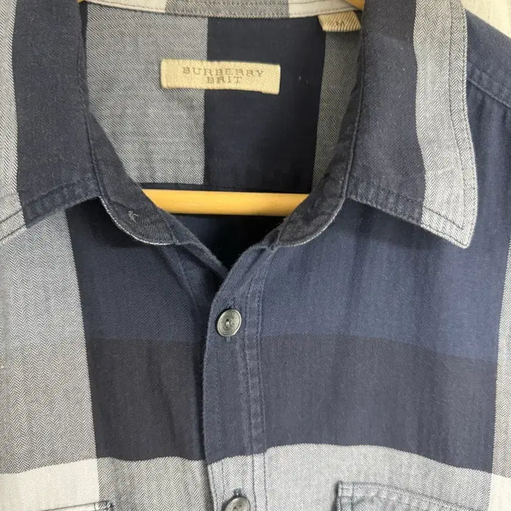 [BUNJANG] Burberry Brit Checkered Shirt / Burberry brit 버버리 / 브릿 체크 셔츠 / M