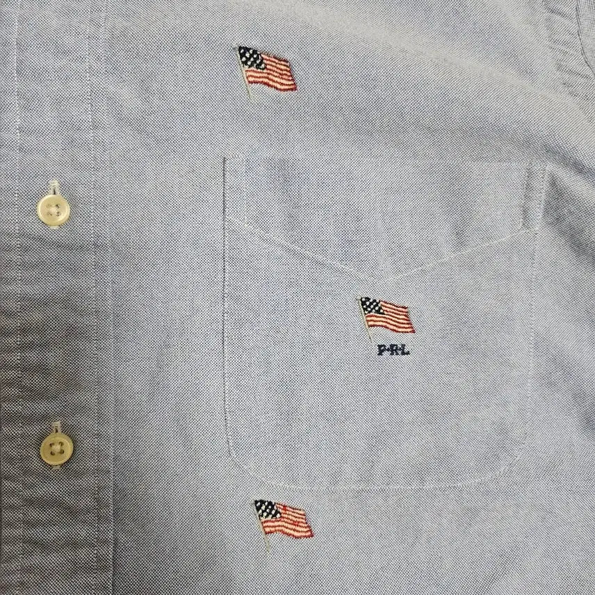 [SOLD OUT] 폴로랄프로렌 성조기 자수 반팔셔츠