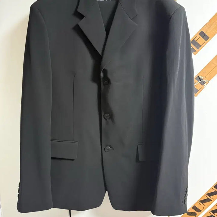 [SOLD OUT] 인스펙터 3버튼 셋업 블랙 105 / 32