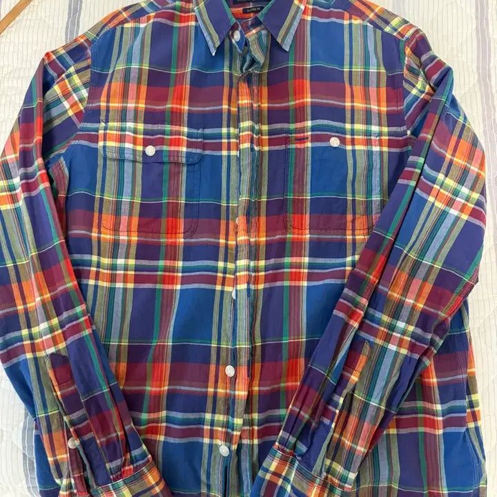 [SOLD OUT] 폴로 랄프로렌 마드라스 체크 M 큐알정품