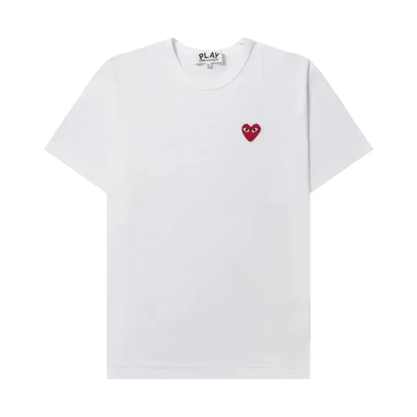 [BUNJANG] Comme des Garcons Short Sleeve T-shirt (Black/White) / 꼼데가르송 반팔 티셔츠 블랙/화이트 새상품