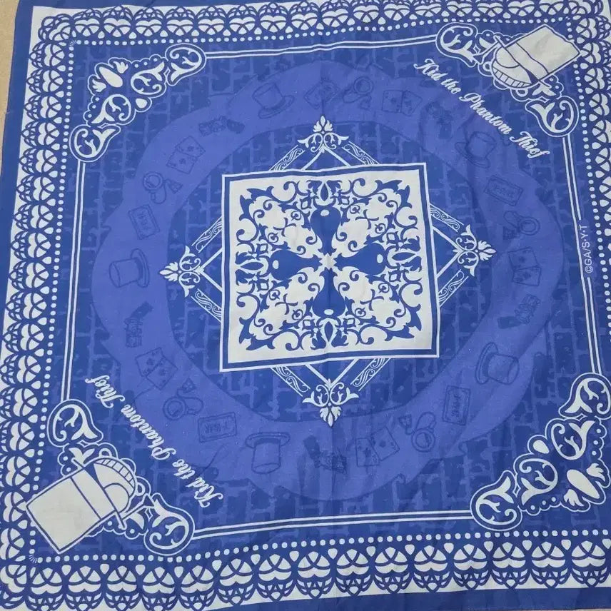 [BUNJANG] Magic Kaito Kid the Phantom Thief Bandana Handkerchief / 괴도키드 반다나 손수건