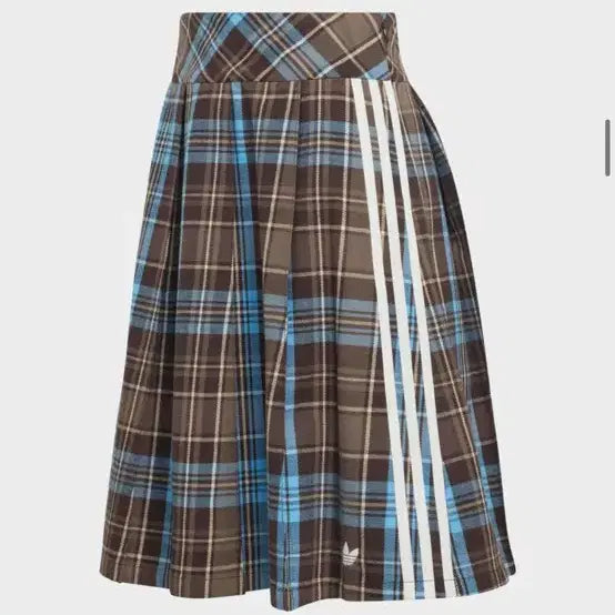 [BUNJANG] Adidas Pleated Check Skirt / 아디다스 플리츠 체크 스커트