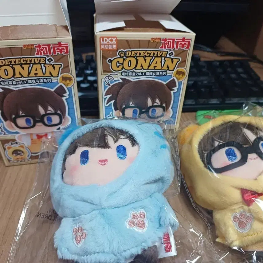 [SOLD OUT] 명탐정 코난 고양이 망토 인형 신이치 코난 일괄
