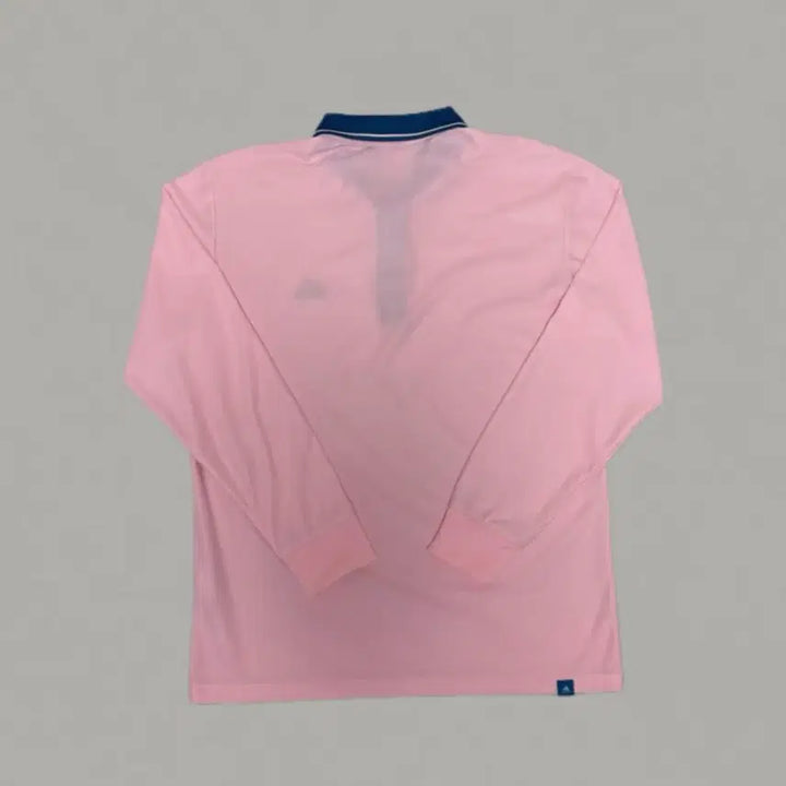 [BUNJANG] Adidas Pink Long Sleeve Performance Polo T-Shirt / 아디다스 핑크 긴팔 기능성 폴로 티셔츠