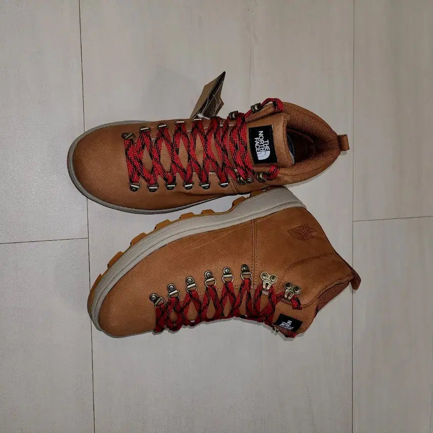 [BUNJANG] The North Face High-Cut Hiking Boots Brown / 노스페이스 하이컷 등산화 브라운