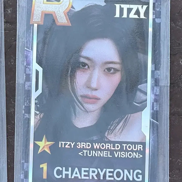 [BUNJANG] ITZY ChaeRyeong SSJ Photocard / ITZY 있지 채령 슈스제 SSJ 포카 / 터널비전 콘서트 월드투어