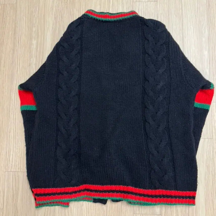 [BUNJANG] Gucci Web Stripe Cardigan / [S급/정품] 구찌 웹삼선 가디건