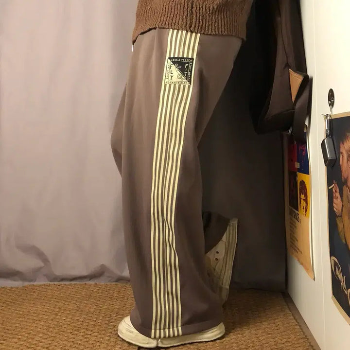 [BUNJANG] Kapital Stuntman Super Baggy Track Pants / 캐피탈 스턴트맨 슈퍼배기 트랙팬츠