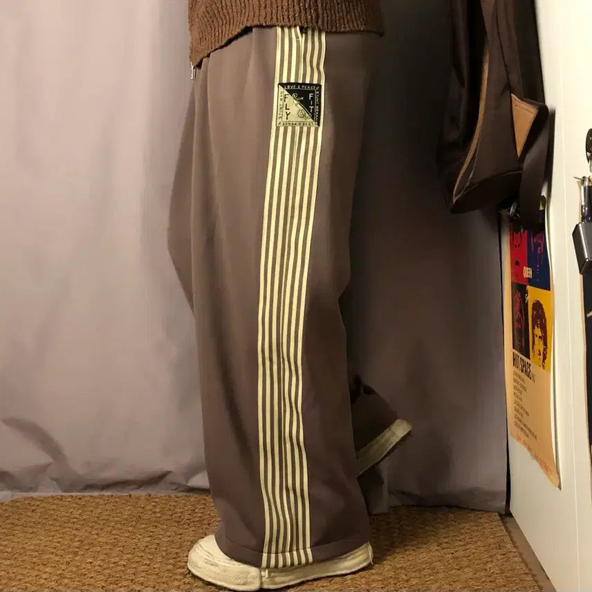 [BUNJANG] Kapital Stuntman Super Baggy Track Pants / 캐피탈 스턴트맨 슈퍼배기 트랙팬츠