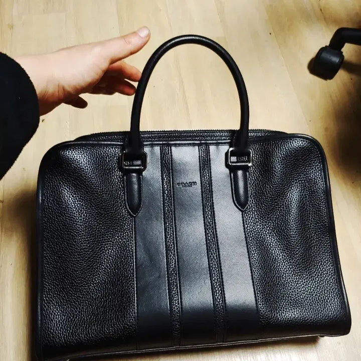 [BUNJANG] Coach Leather Briefcase / 코치 브리프케이스 서류가방 고급가죽