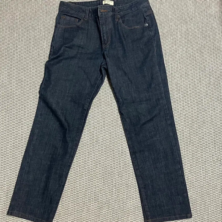 [BUNJANG] Giordano Raw Denim Jeans / 지오다노 생지 데님