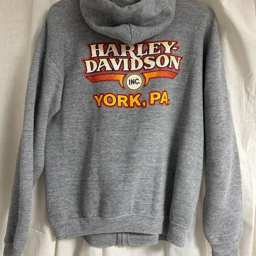[SOLD OUT] 90s 할리데이비슨 / 빈티지 후드 집업 / L