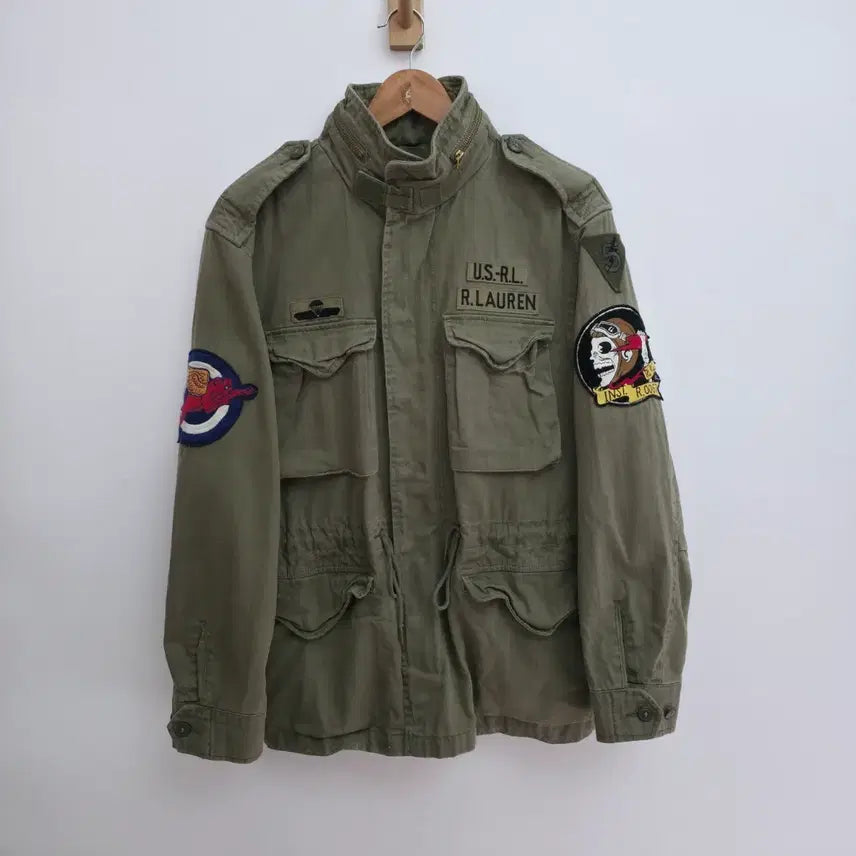 [BUNJANG] Polo Ralph Lauren M65 Military Field Jacket / [M] 폴로 랄프로렌 밀리터리 M65 필드 자켓