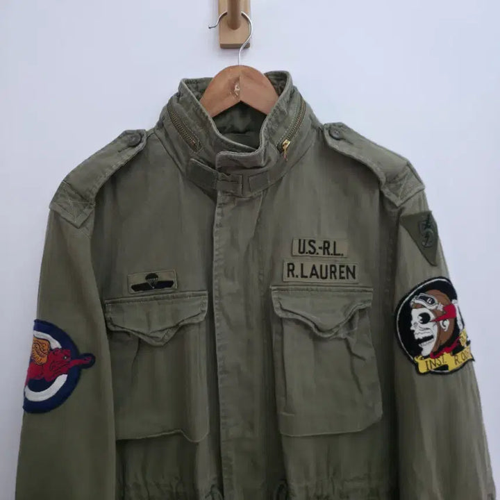 [BUNJANG] Polo Ralph Lauren M65 Military Field Jacket / [M] 폴로 랄프로렌 밀리터리 M65 필드 자켓