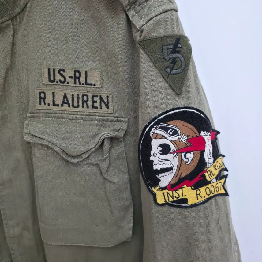 [BUNJANG] Polo Ralph Lauren M65 Military Field Jacket / [M] 폴로 랄프로렌 밀리터리 M65 필드 자켓