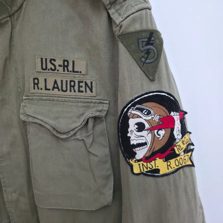 [BUNJANG] Polo Ralph Lauren M65 Military Field Jacket / [M] 폴로 랄프로렌 밀리터리 M65 필드 자켓