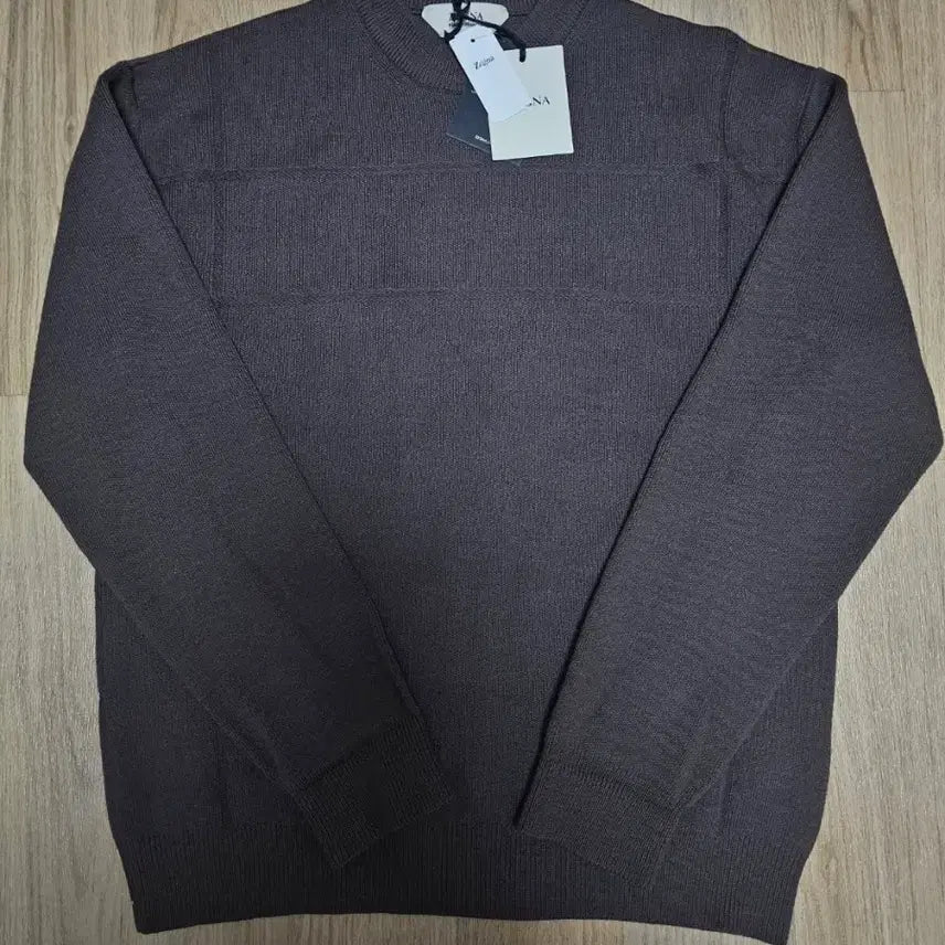 [BUNJANG] Zegna Brown Wool Knit Sweater (M) / 제냐 Zegna 니트 M사이즈 브라운색상 판매합니다.