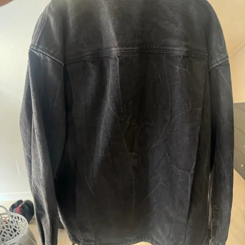[BUNJANG] COOR Black Denim Jacket M / coor 쿠어 블랙 데님 자켓 M사이즈