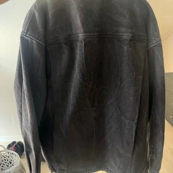 [BUNJANG] COOR Black Denim Jacket M / coor 쿠어 블랙 데님 자켓 M사이즈