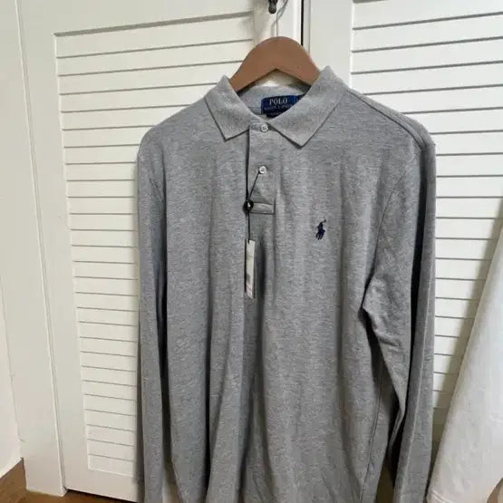 [BUNJANG] Polo Ralph Lauren Long Sleeve Polo Shirt / 긴팔 폴로티 슬림핏 L
