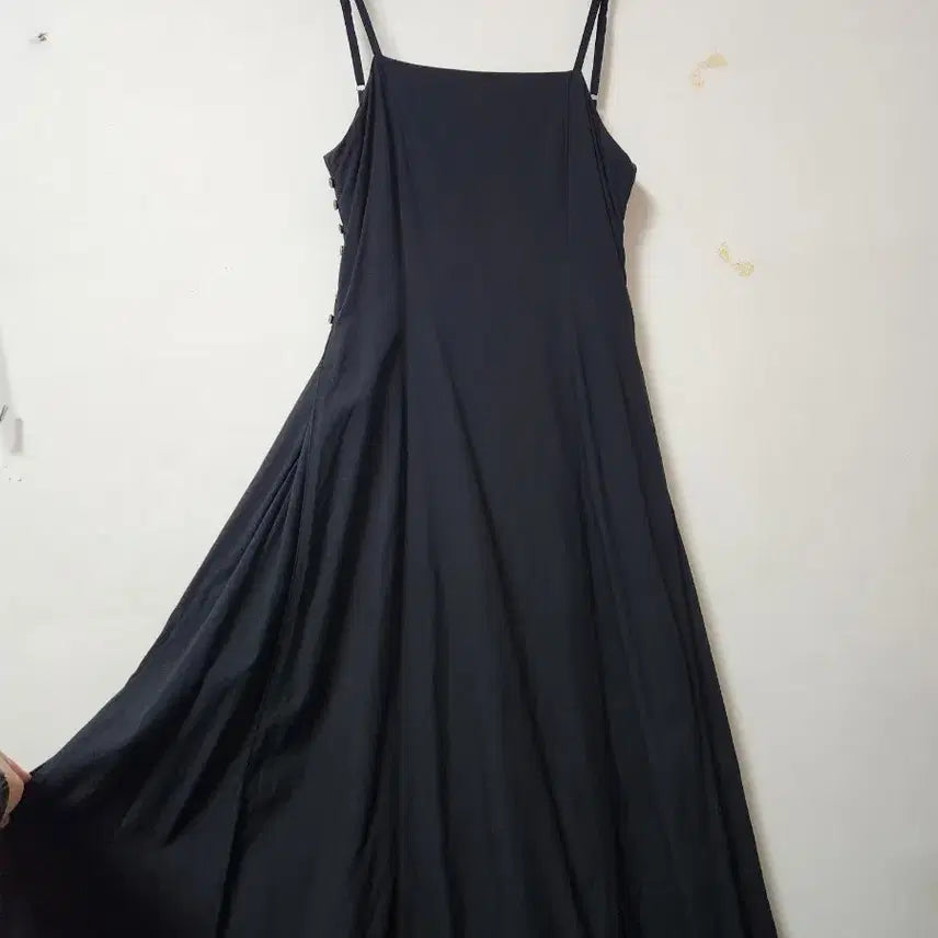 [BUNJANG] Emon Button Detail Slip Dress S / 한섬 ETMON 슬립라인 버튼디테일 원피스 S