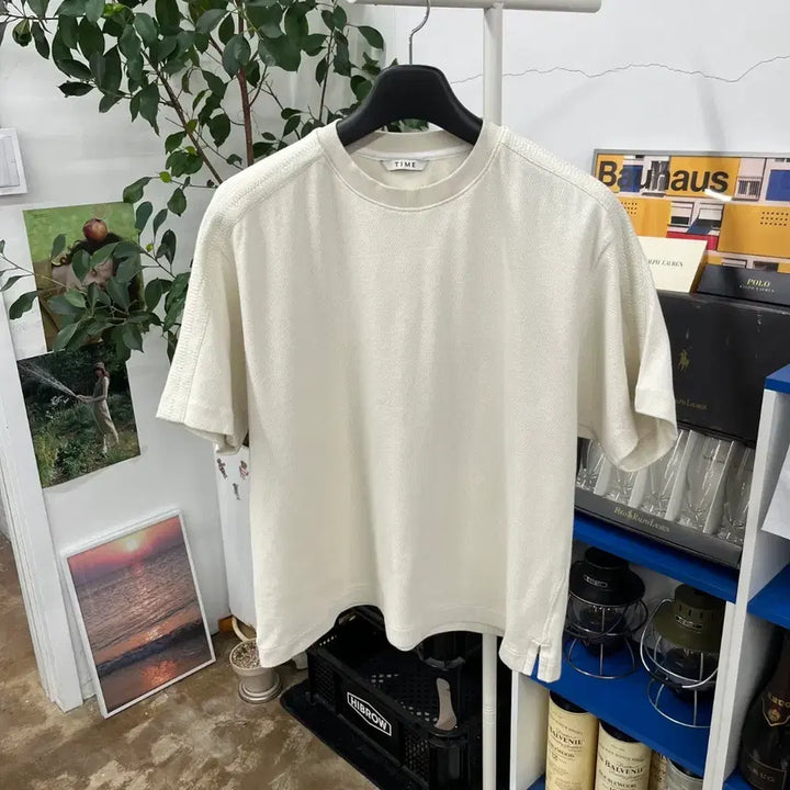 [BUNJANG] Time Homme Short Sleeve T-shirt L / 타임옴므 반팔 티셔츠 L
