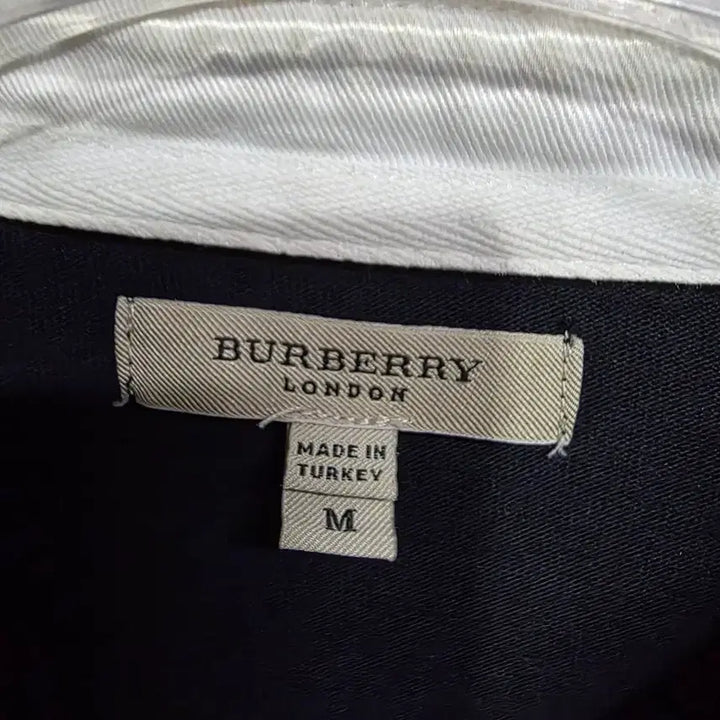 [BUNJANG] Burberry Marine Cotton Rugby Shirt / 버버리 물리네 코튼 럭비 셔츠