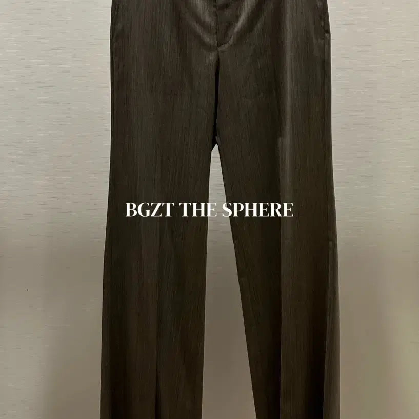 [BUNJANG] RECTO 26SS Flare Fit Suit Pants / 렉토 26SS 플레어핏 수트 팬츠 세피아