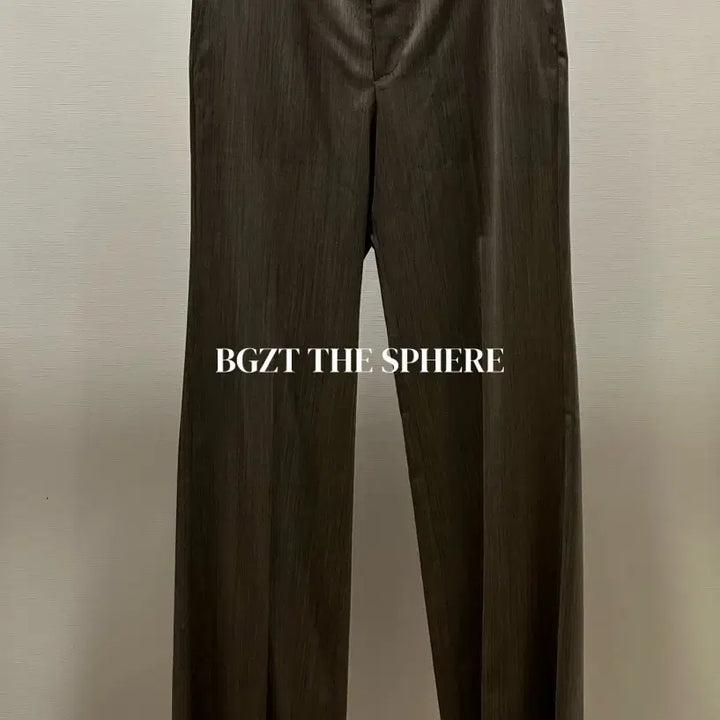 [BUNJANG] RECTO 26SS Flare Fit Suit Pants / 렉토 26SS 플레어핏 수트 팬츠 세피아