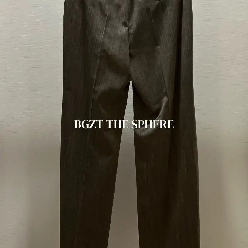 [BUNJANG] RECTO 26SS Flare Fit Suit Pants / 렉토 26SS 플레어핏 수트 팬츠 세피아