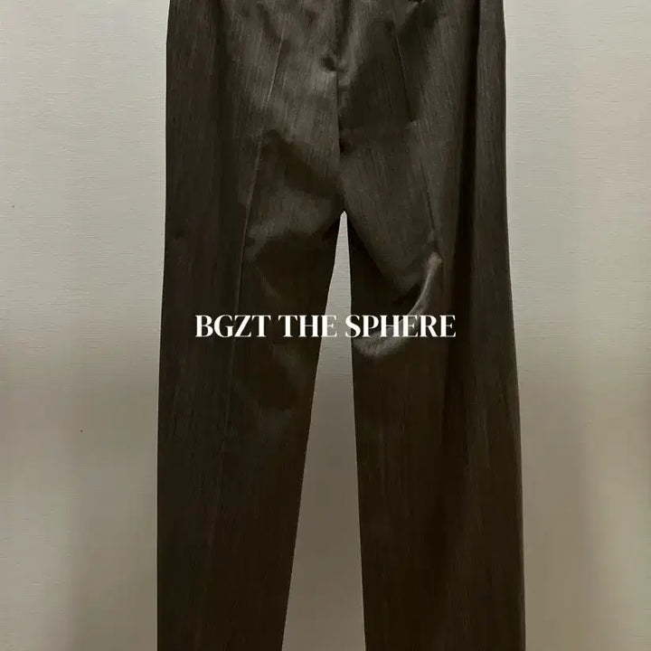 [BUNJANG] RECTO 26SS Flare Fit Suit Pants / 렉토 26SS 플레어핏 수트 팬츠 세피아
