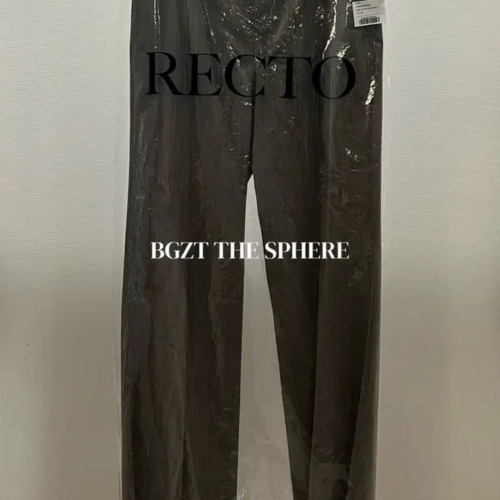 [BUNJANG] RECTO 26SS Flare Fit Suit Pants / 렉토 26SS 플레어핏 수트 팬츠 세피아