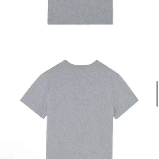 [BUNJANG] Maison Kitsune Fox Head T-shirt Dark Gray S / 메종키츠네 폭스헤드 반팔티 다크그레이 S