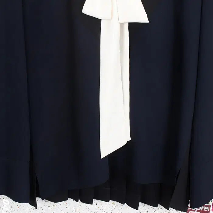 [SOLD OUT] 여성38/ 럭키슈에뜨 프레피 블라우스 NV 36-2
